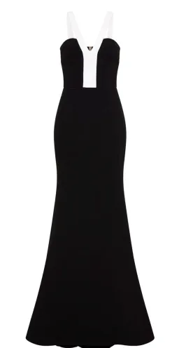 Rebecca Vallance Hepburn Full Length Gown Black Size 12 for rent on The Volte - image 4