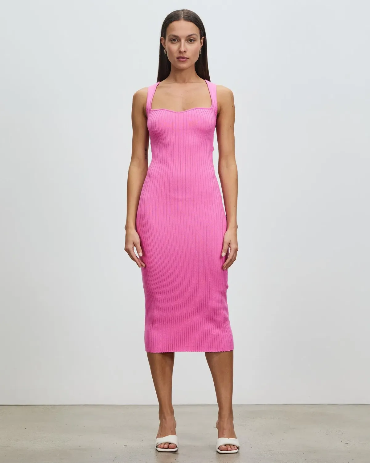 Lover Lily Midi Dress Pink Size 8 - Image 1