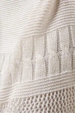 Suboo Harper Knit Kaftan White Size 12/L for rent on The Volte - image 4