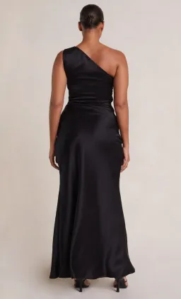 Bec & Bridge The Dreamer Asym Dress Black Size 6 for rent on The Volte - image 2