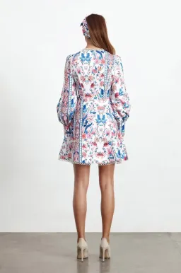 Elliatt Dolce Long Sleeve Mini Dress Floral Size M/ AU10 for rent on The Volte - image 5