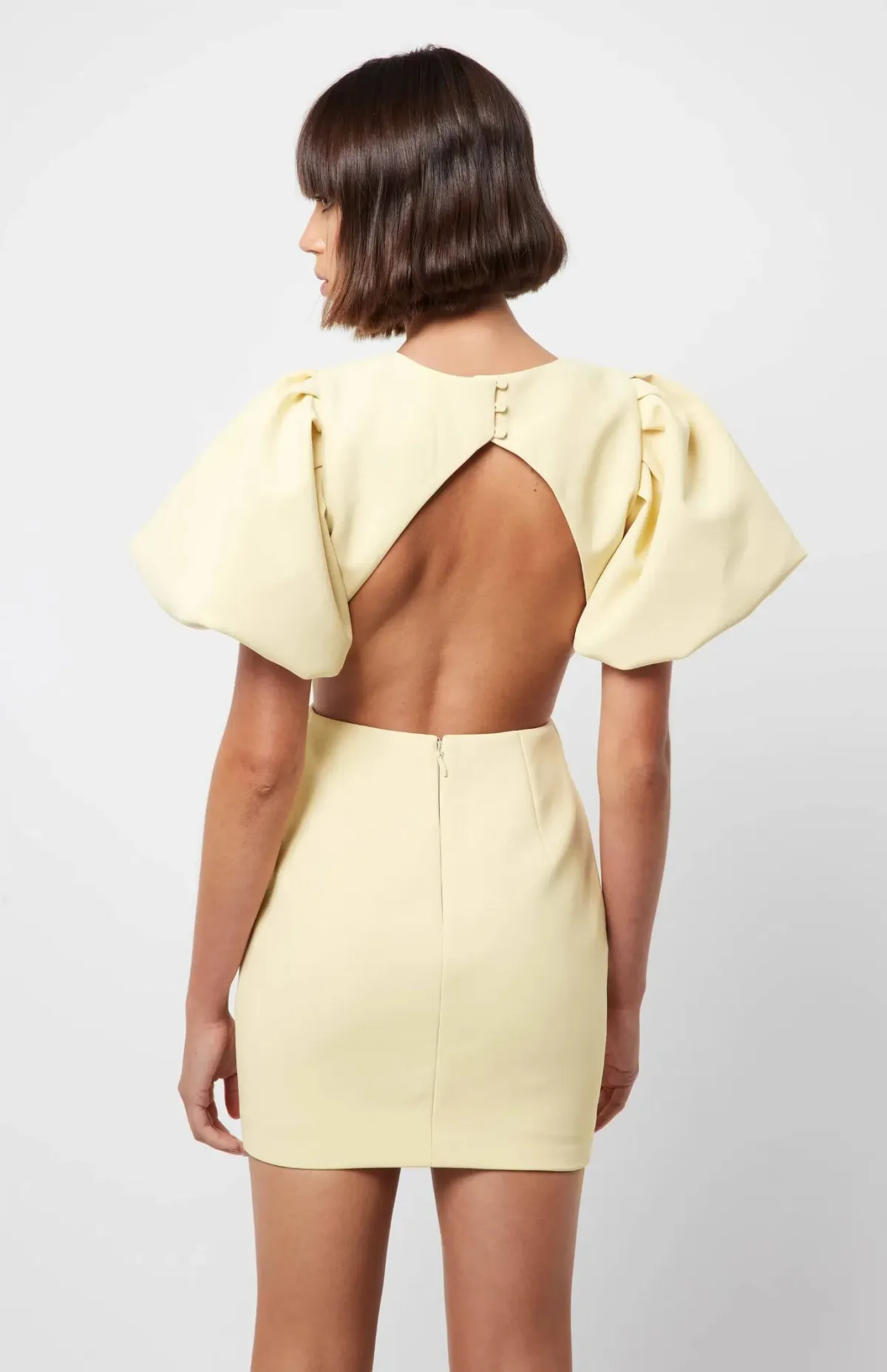 Mossman Splendour Mini Dress Yellow Size 12 - Image 4