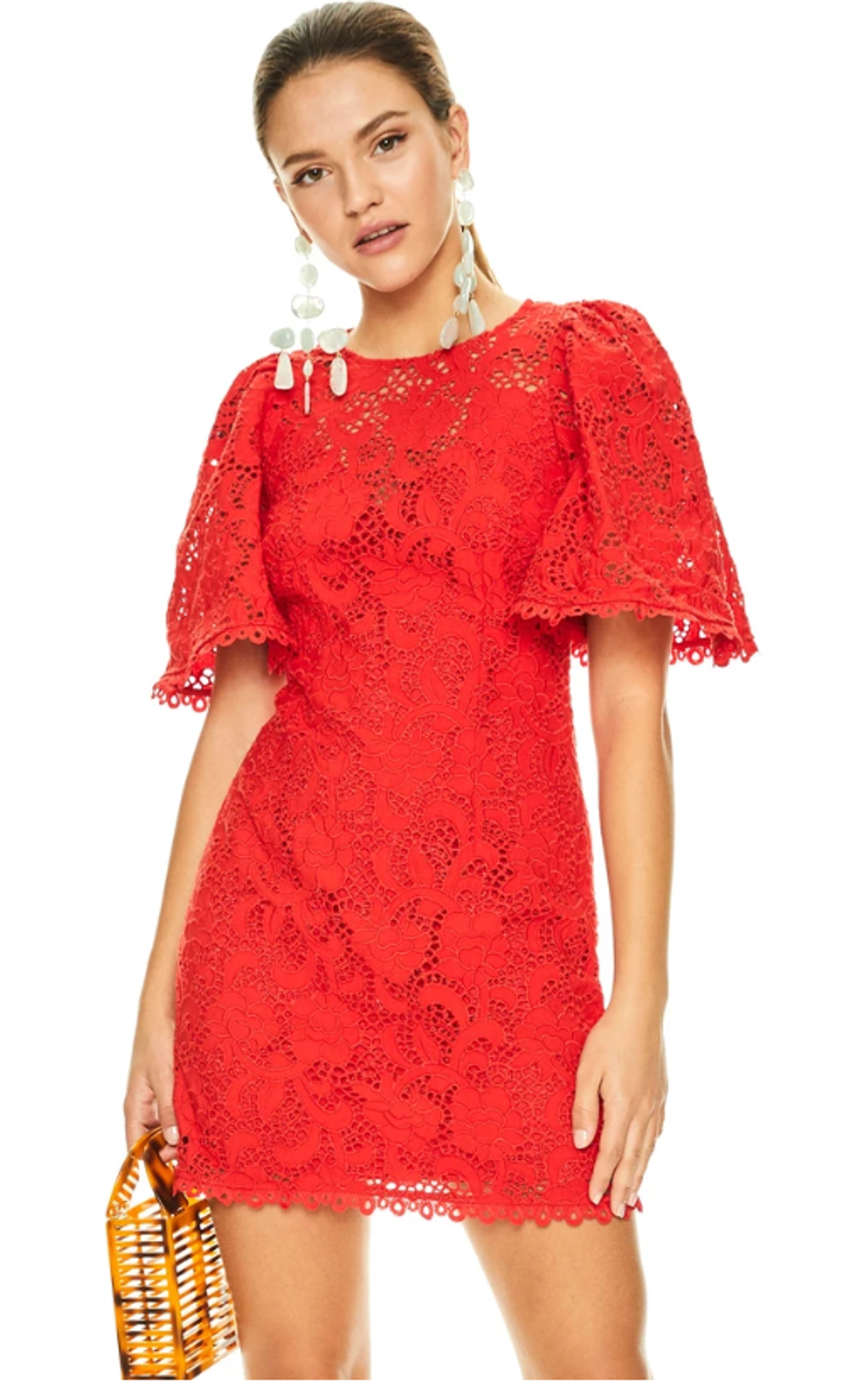 Talulah Roses Are Red Mini Dress size 14 - Image 2