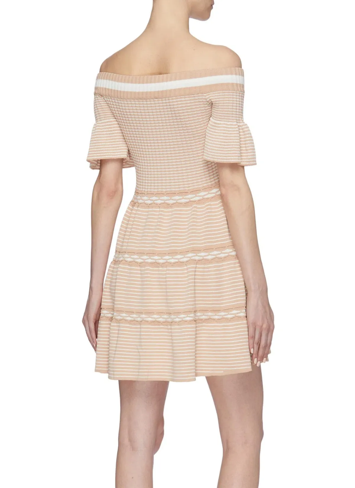 Alice Mccall Don’t Forget About Me Knit Dress Nude Size 10 - Image 3