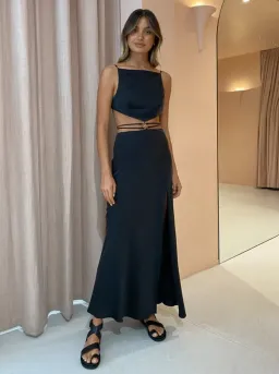 Bec & Bridge Casablanca Top and Skirt Set Black Size 8 for rent on The Volte - image 1