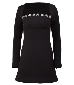Rachel Gilbert Stella Mini Dress Black Size 1 / AU 8  for rent on The Volte - image 3