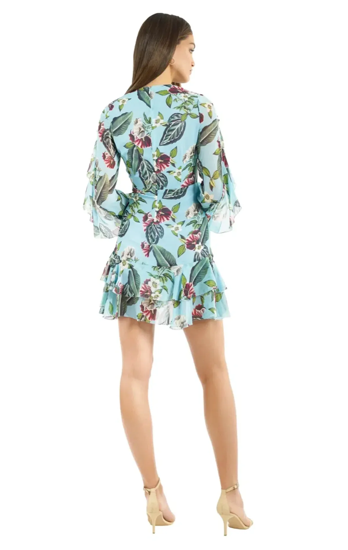 Nicholas  Mayflower Mini Dress Floral Size 10 - Image 2