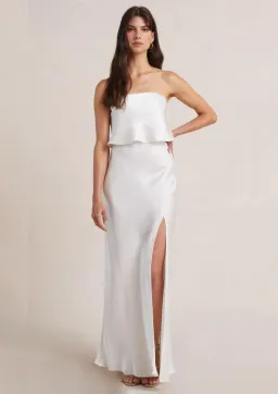 Bec & Bridge The Dreamer Skirt Ivory Size 12 / L for rent on The Volte - image 1