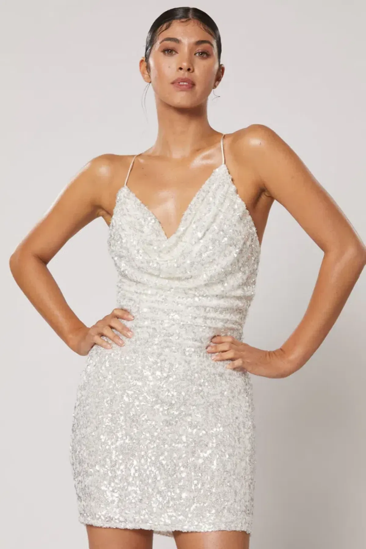 Winona Asha Mini Dress White Size 12 - Image 2