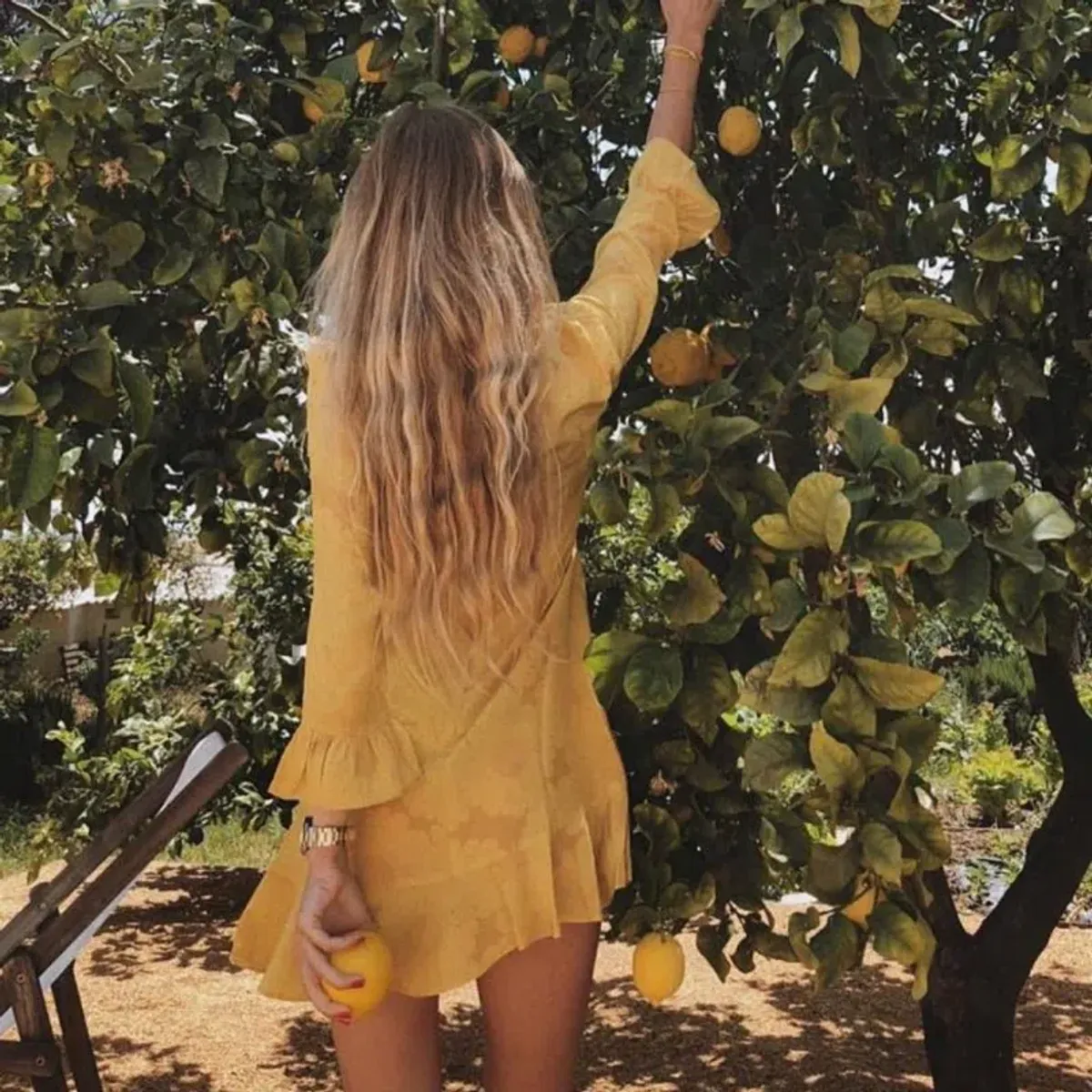 Realisation Par The Mary Jane Dress Sunflower Size XS / Au 6 - Image 6