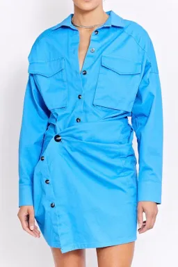 Pfeiffer Forbes Dress Blue Size M/AU 10 for rent on The Volte - image 3