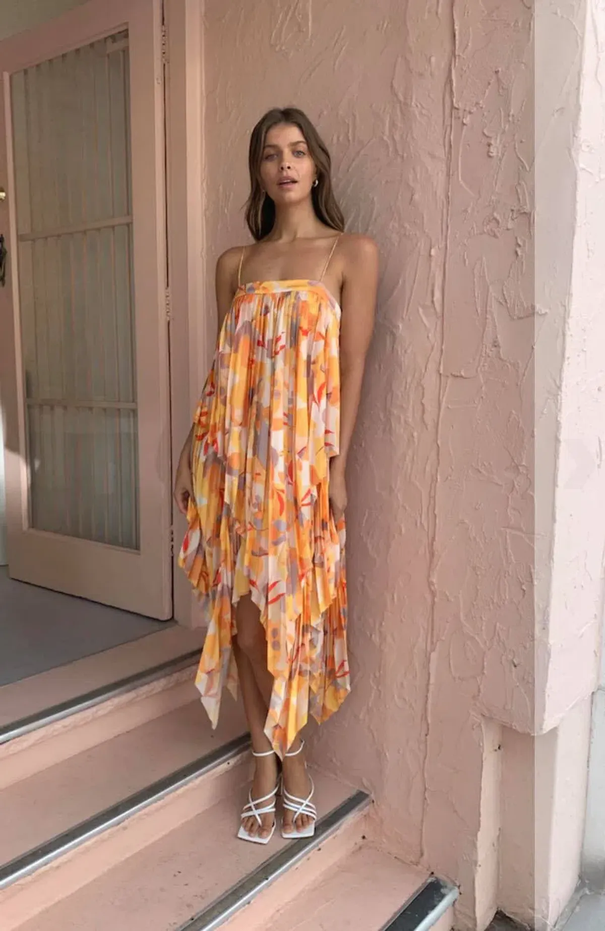 Acler Hooper Dress Print Size 8 - Image 1