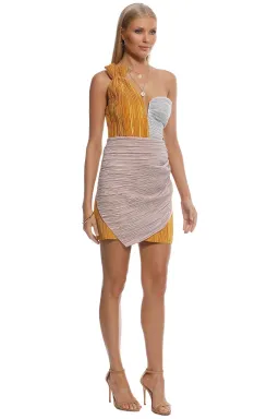 Alice McCall Little Something Something Dress Metallic Size 12 for rent on The Volte - image 3