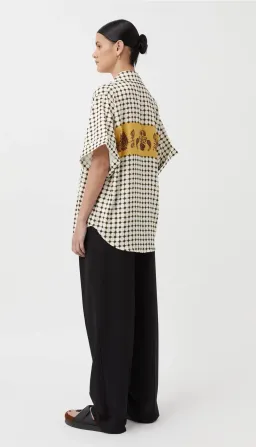 Camilla and Marc Rivoli Shirt Print Size S/ AU 6 for rent on The Volte - image 4