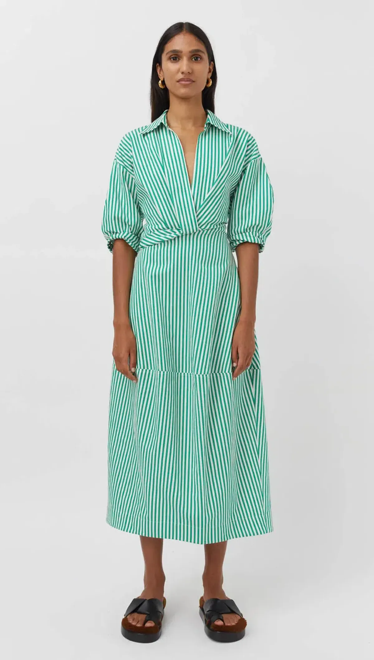 Camilla and Marc Flynn Cocoon Dress Green Size S/ Au 8 - Image 1