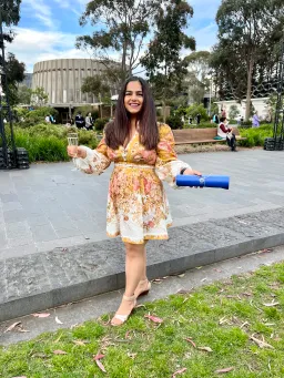 Zimmermann Pattie Plunge Mini Dress Mustard Floral Sz 3/14 for rent on The Volte - image 3