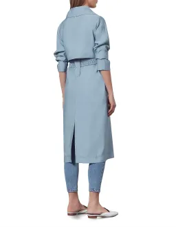 Viktoria & Woods Graduation Trench Coat Blue Size 0 / AU 6 for rent on The Volte - image 3