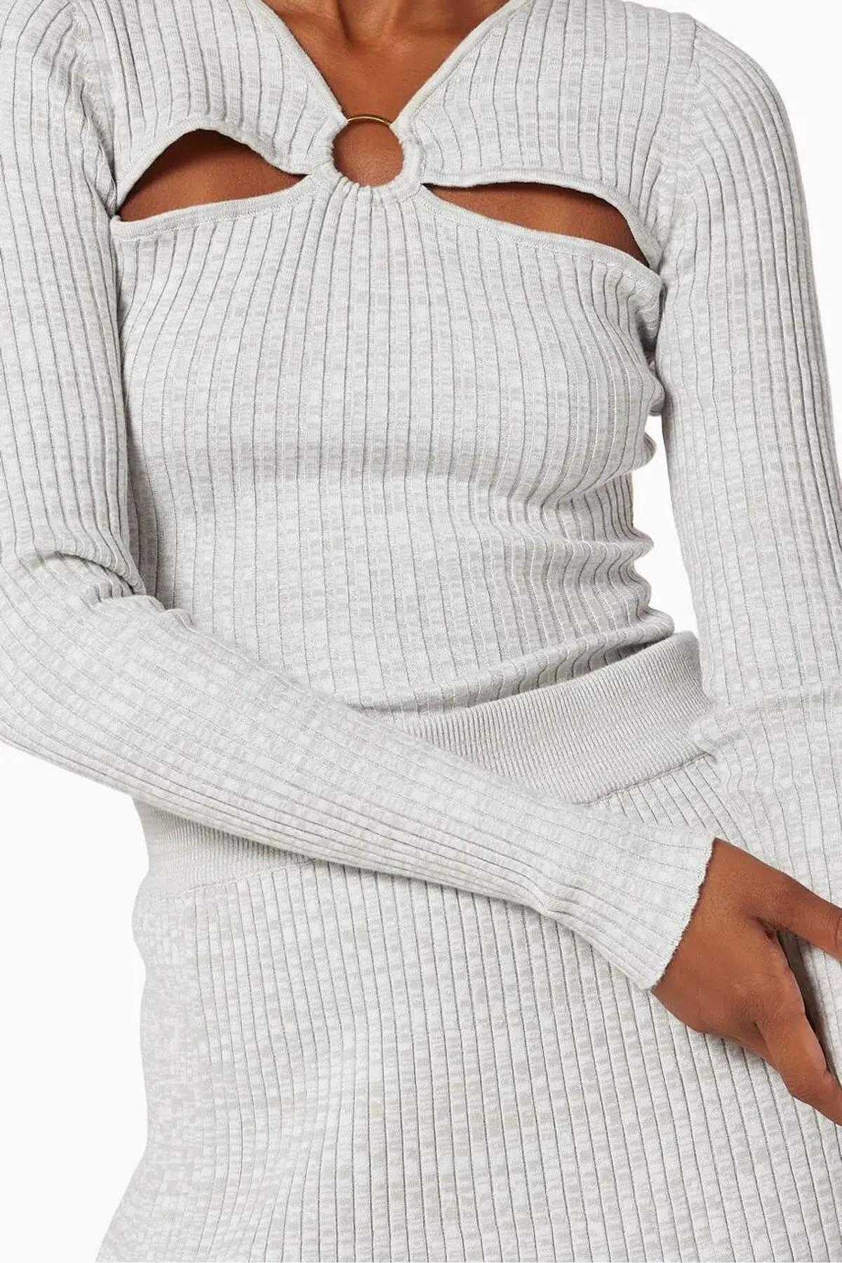 Anna Quan Laila Top Pebble Grey Size 4 / XXS - Image 5