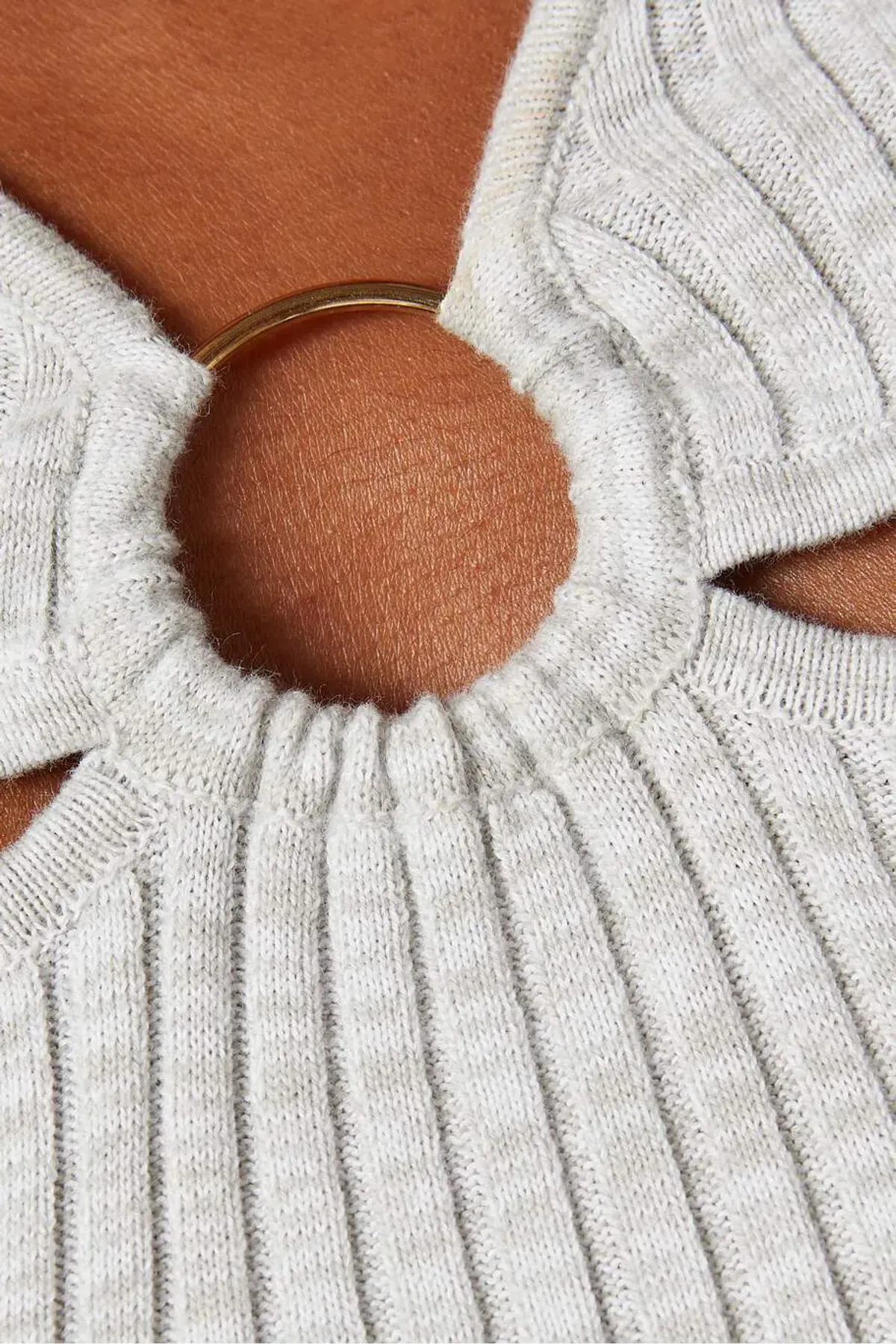 Anna Quan Laila Top Pebble Grey Size 4 / XXS - Image 2