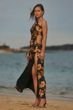 Sonya Nour Maxi Dress Marbella Print Size 6 / XS for rent on The Volte - image 2