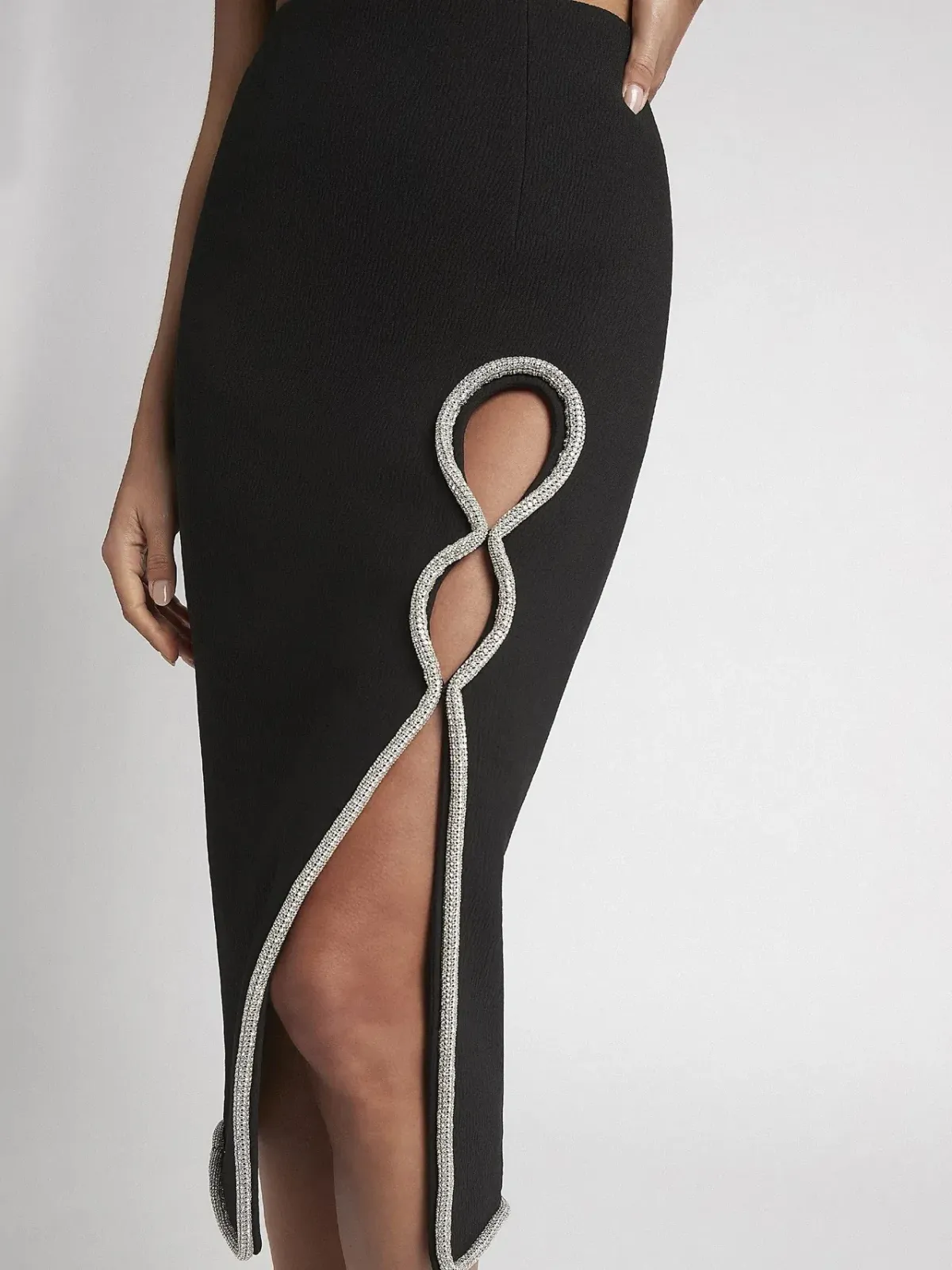 Sheike Emporium Skirt & Top Set Black Size 10 - Image 3