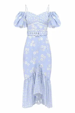 Alice McCall Izabella Midi Dress in Blue Size 6 for rent on The Volte - image 4