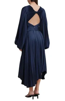 Acler Palms Dress Navy Size 8 for rent on The Volte - image 2