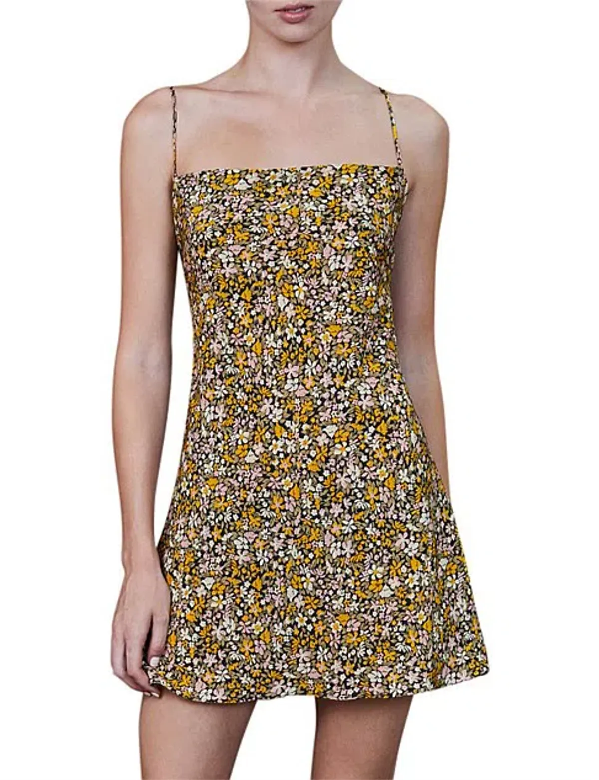 Bec & Bridge Maisie Silk Mini Dress Floral Size 10 - Image 4