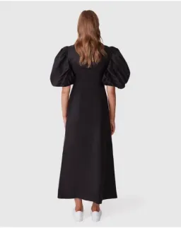 Torannce Floating On A Cloud Black Maxi Dress Black Size 14 for rent on The Volte - image 3