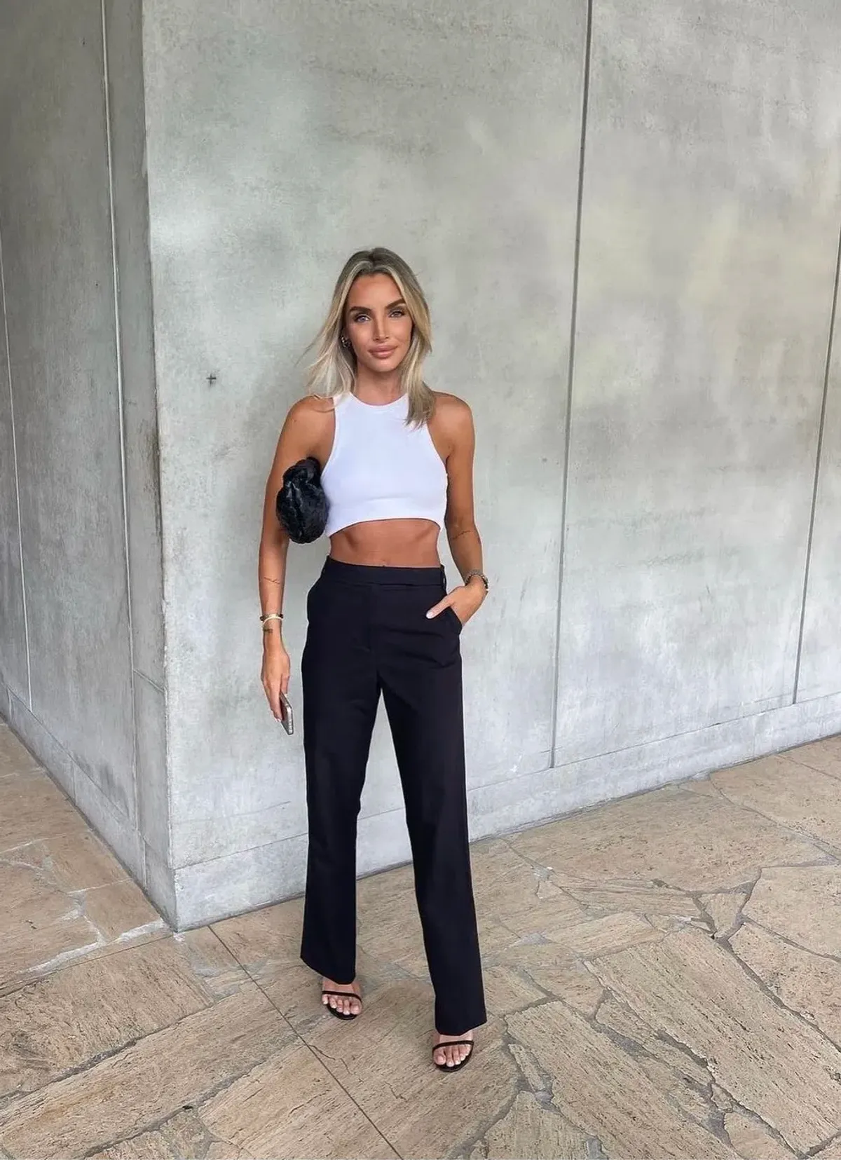 Bottega Veneta Mini Jodie Bag in Black - Image 5