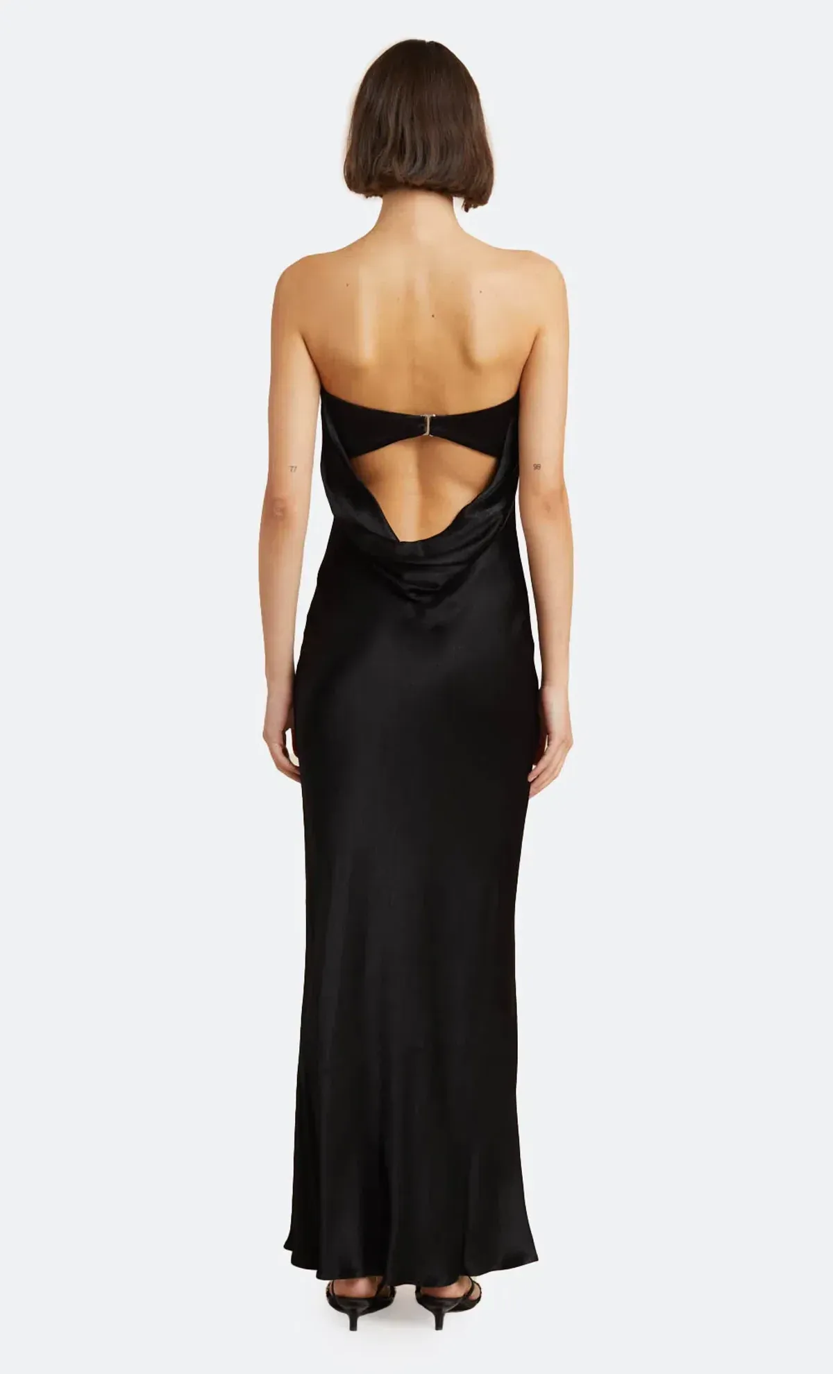 Bec & Bridge Moon Dance Strapless Dress Black Size 8 - Image 2