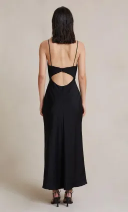 Bec & Bridge Valerie Midi Dress Black Size 8  for rent on The Volte - image 3