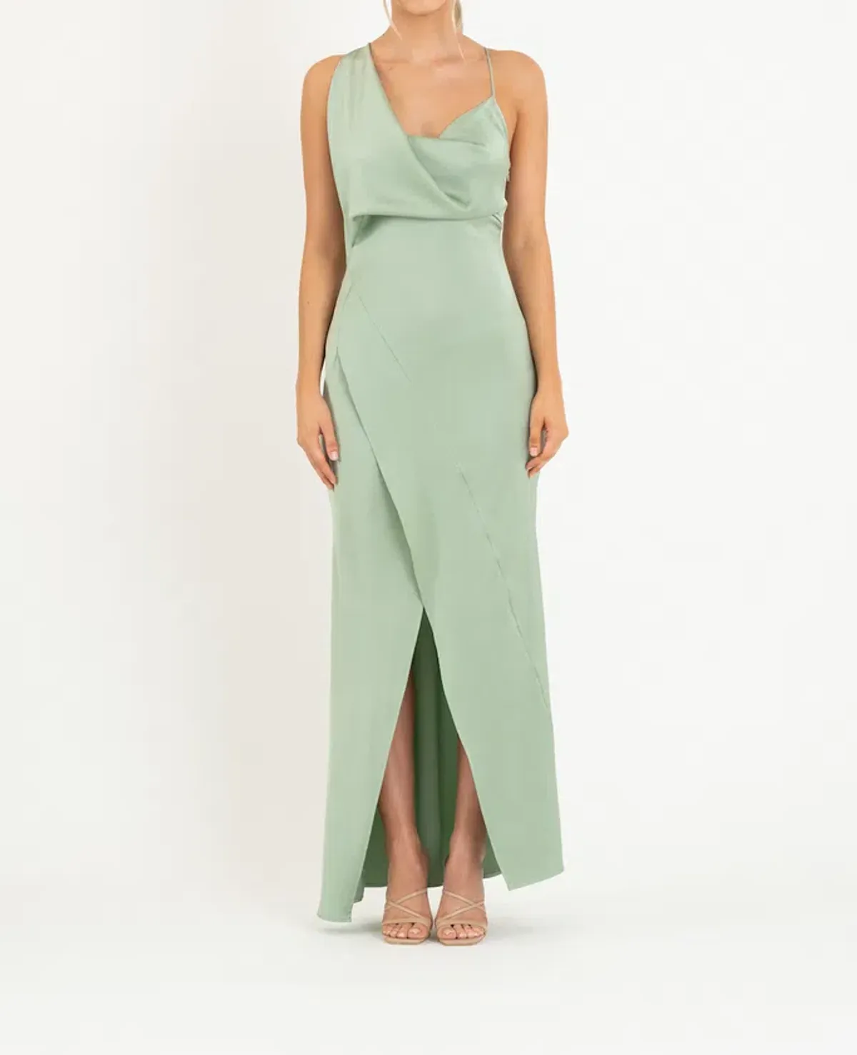 One Fell Swoop Muse Maxi Dress Seafoam Green Size 8 - Image 1