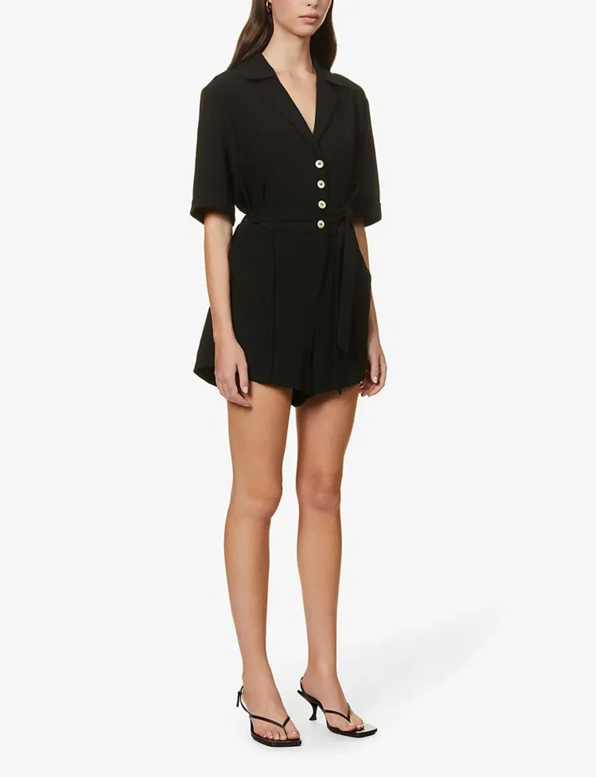 Viktoria & Woods Dalmatian Playsuit Black Size 0 / Au 6 - Image 1