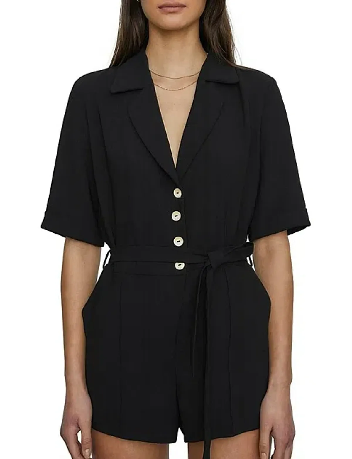 Viktoria & Woods Dalmatian Playsuit Black Size 0 / Au 6 - Image 2