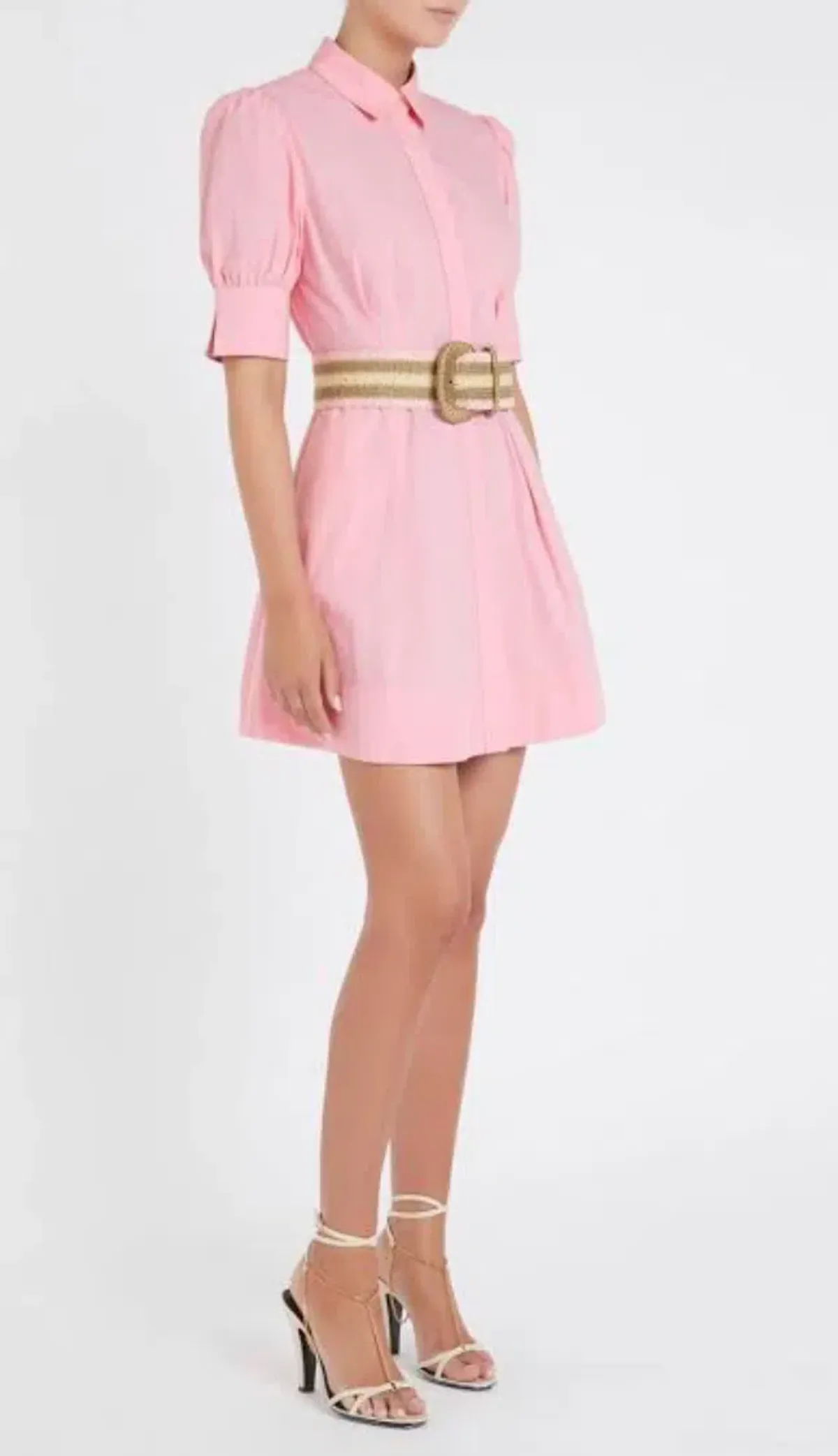Rebecca Vallance Sommer Mini Dress Pink Size 10 - Image 2