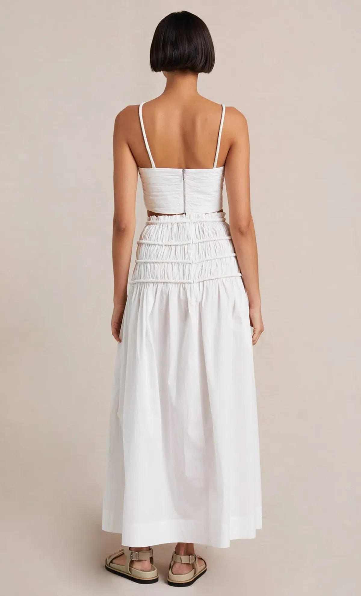 Bec & Bridge Eli Crop Top White Size 10 / M - Image 3