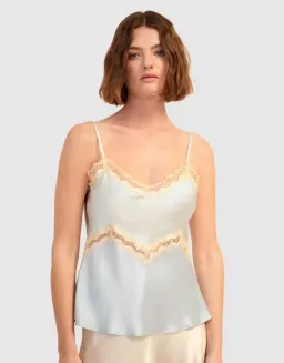 Ginia Hope Lace Cami Blue Size S / Au 8 for rent on The Volte - image 2