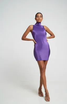 L’idee Gisele Mini Dress Purple Size 8 for rent on The Volte - image 1