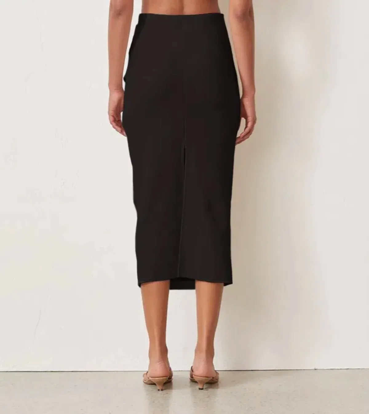Bec and Bridge Raphaela Midi Skirt Black Size 10 - Image 5