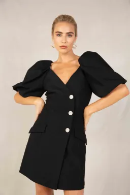 Misha Chanel Dress Black Size 10 for rent on The Volte - image 2