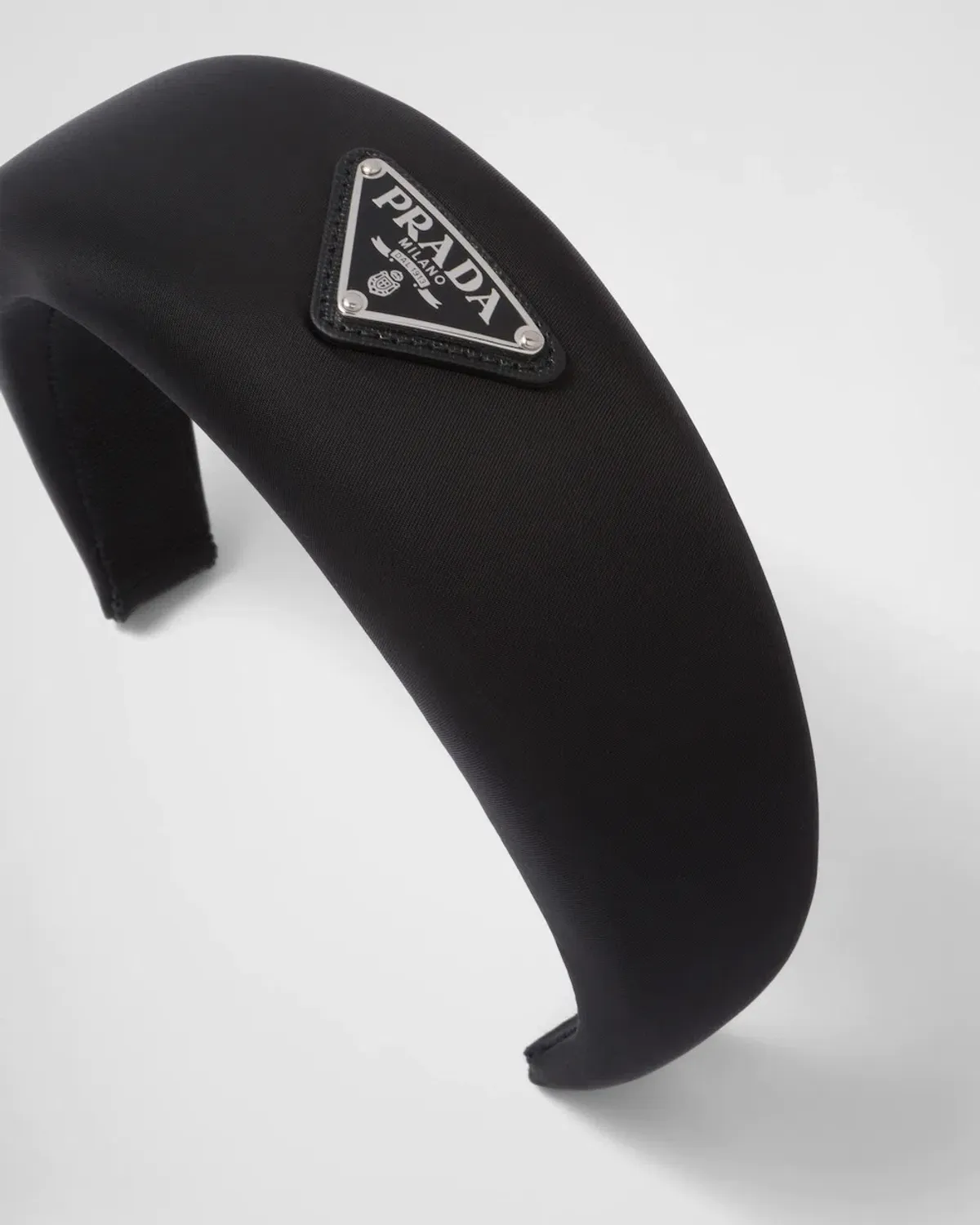 Prada Re-Nylon Black headband Black - Image 2