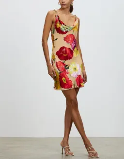 Cult Gaia Nerida Dress Floral Size 10 for rent on The Volte - image 1
