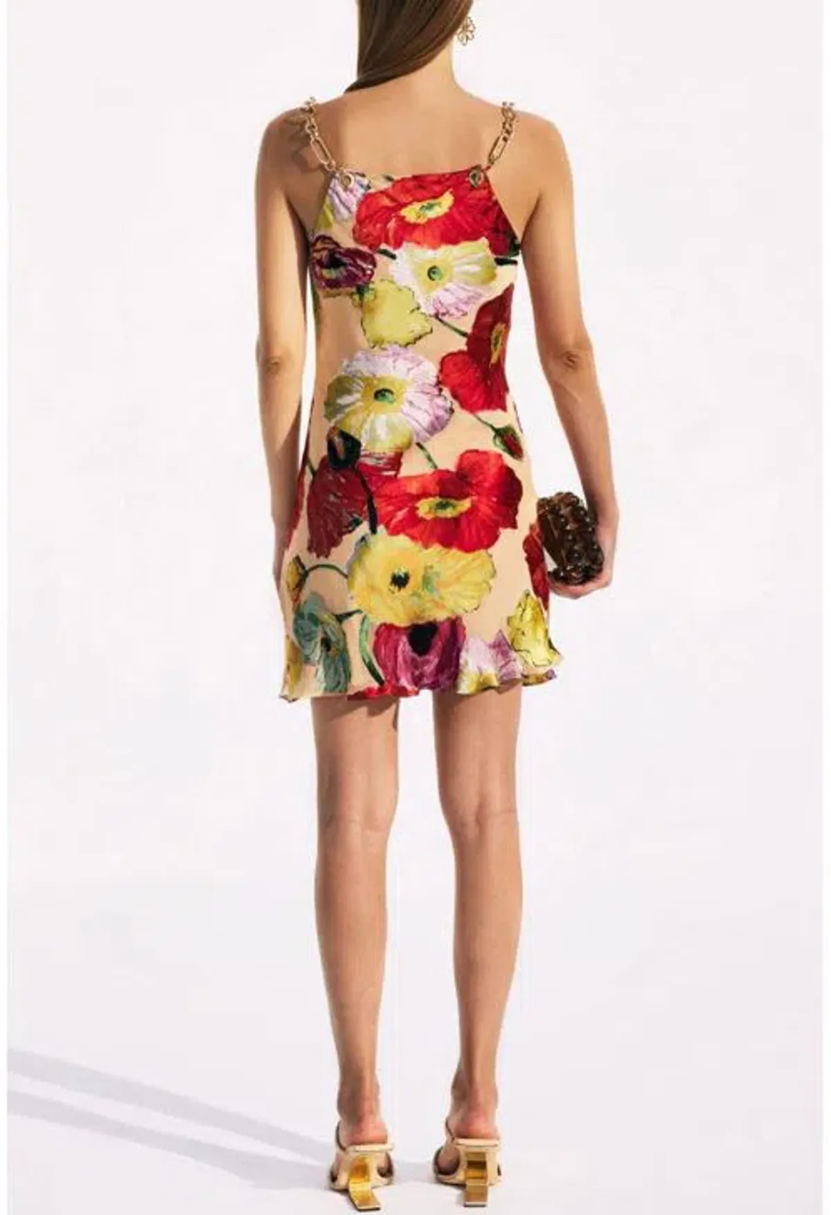 Cult Gaia Nerida Dress Floral Size 10 - Image 3