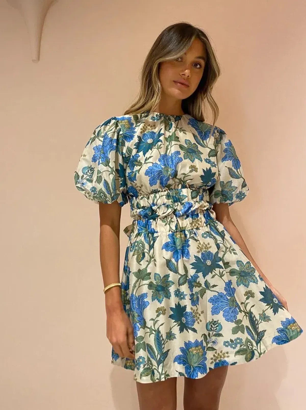 Sir the Label Celia Open Back Mini Dress Marguerite Floral Size AU 12 - Image 5