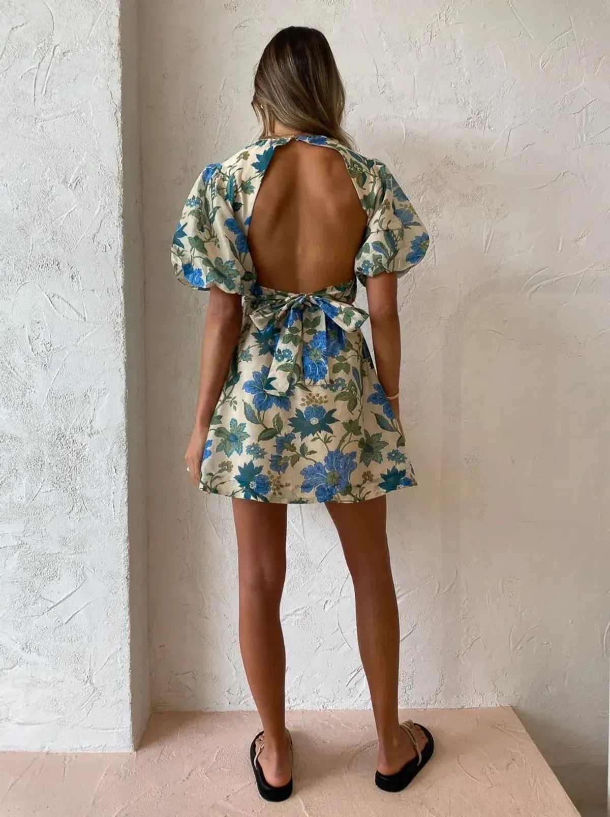 Sir the Label Celia Open Back Mini Dress Marguerite Floral Size AU 12 - Image 3