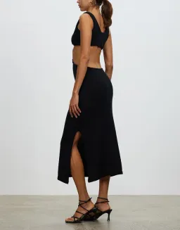 Cult Gaia Mert Knit Dress Black Size S / Au 8 for rent on The Volte - image 3