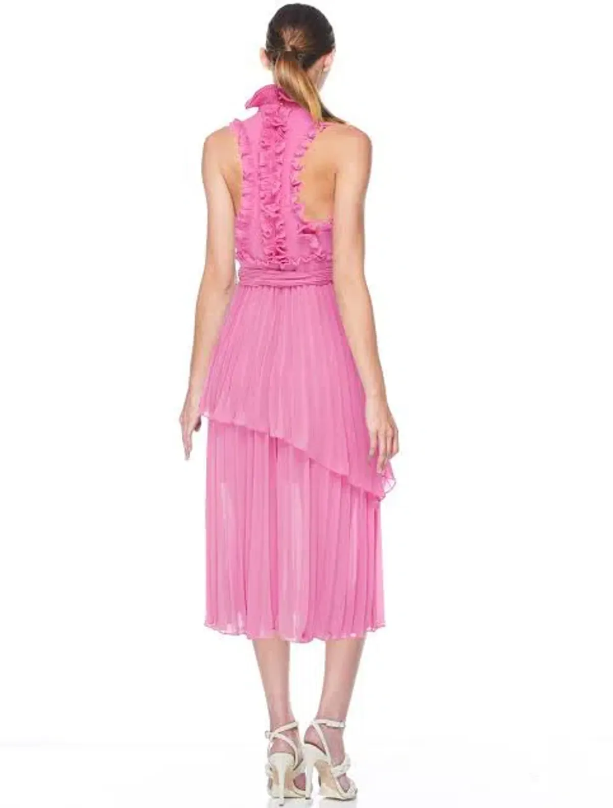 Talulah Jodi Midi Dress Pink Size 6  - Image 3