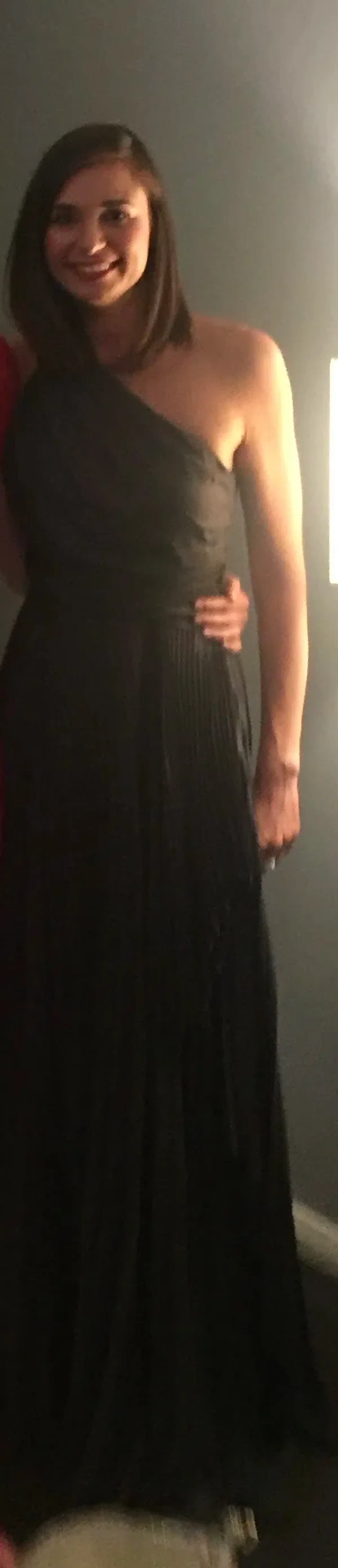 Aurelio Costarella Long Grey/Silver dress - Image 2