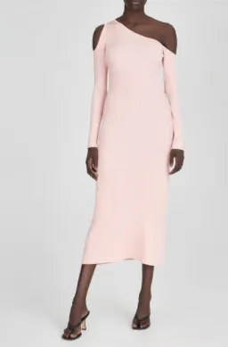 Significant Other Belle Knit Dress in Light Musk Size 10 for rent on The Volte - image 1